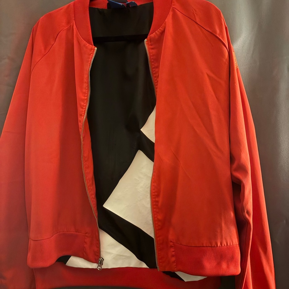 Rare! adidas Red Women's Bomber Jacket